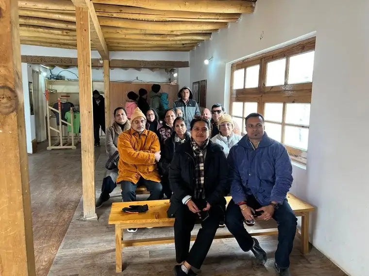 Ladakh IRCTC group tour — travellers at Pangong Lake, Nubra and Ladakh monasteries with TIH