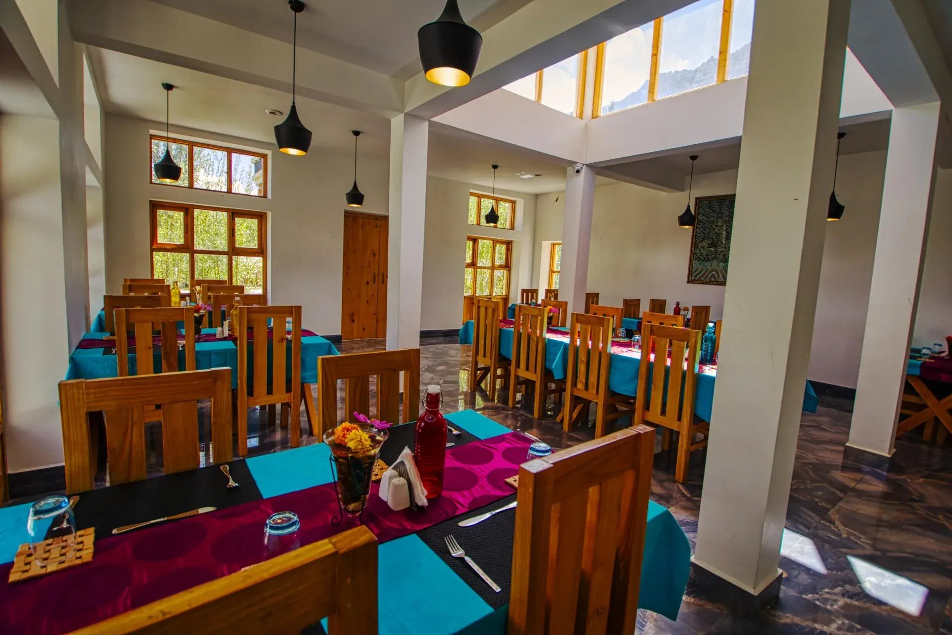 Chalet Seabuckthorn — The dining hall
