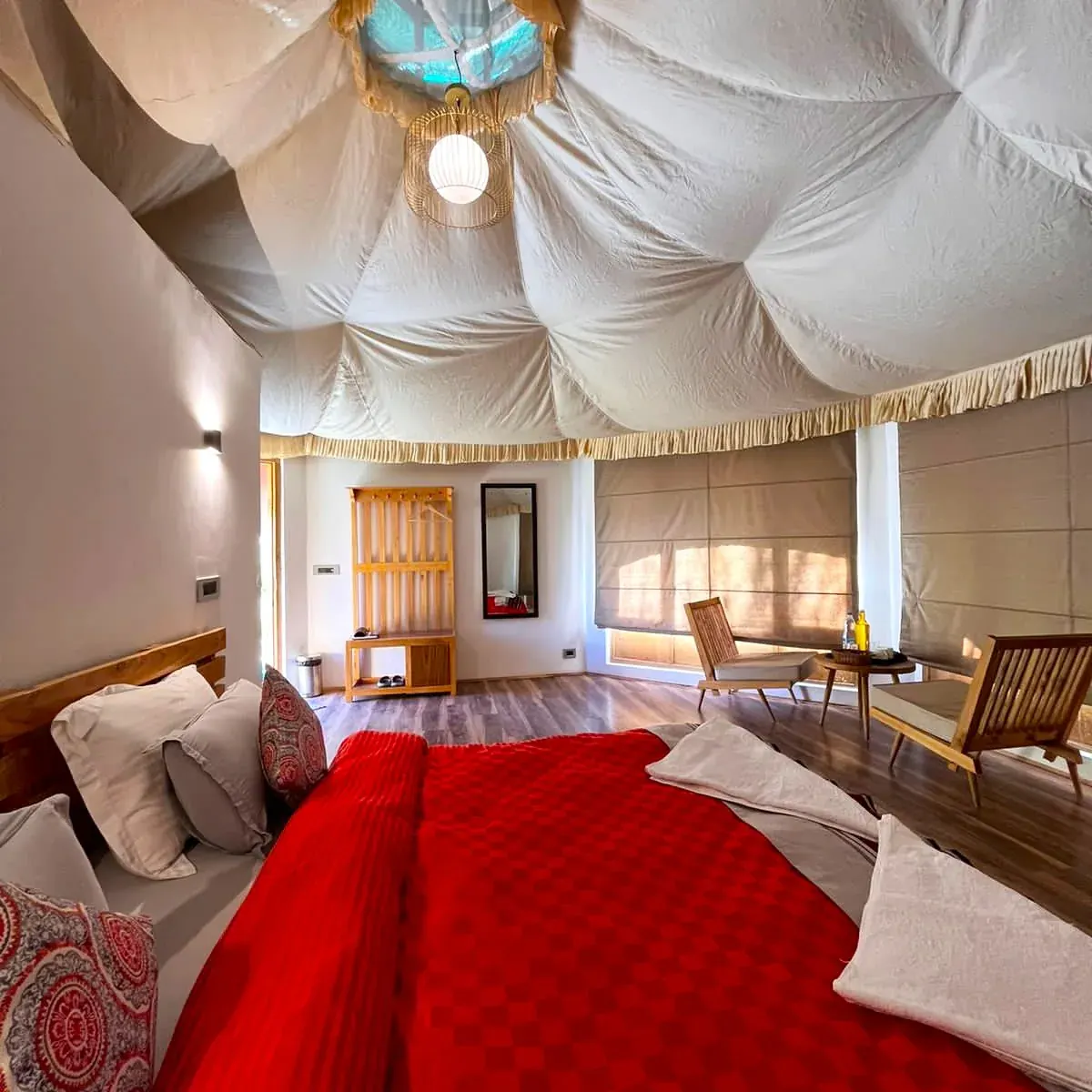 Deluxe Safari Tent — Chalet Seabuckthorn