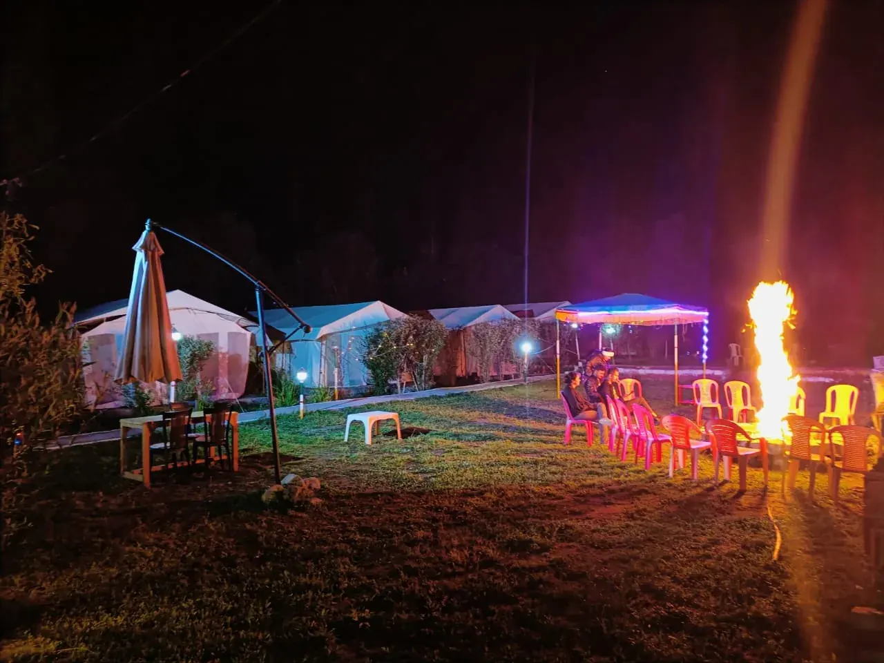 Mountain Camp Nubra — Bonfire nights