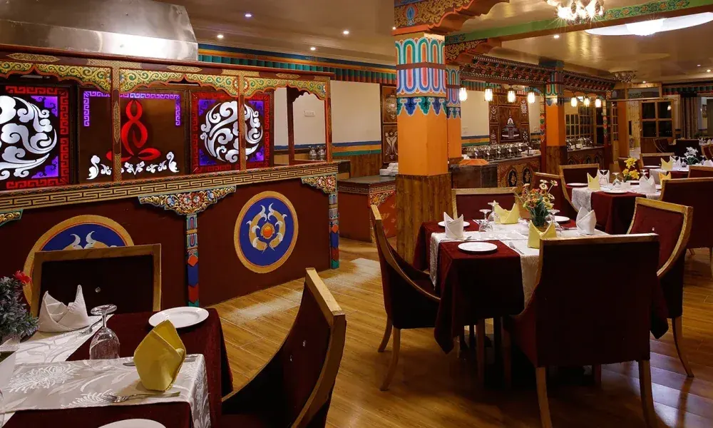 The Zen Ladakh — Ladakhi dining hall