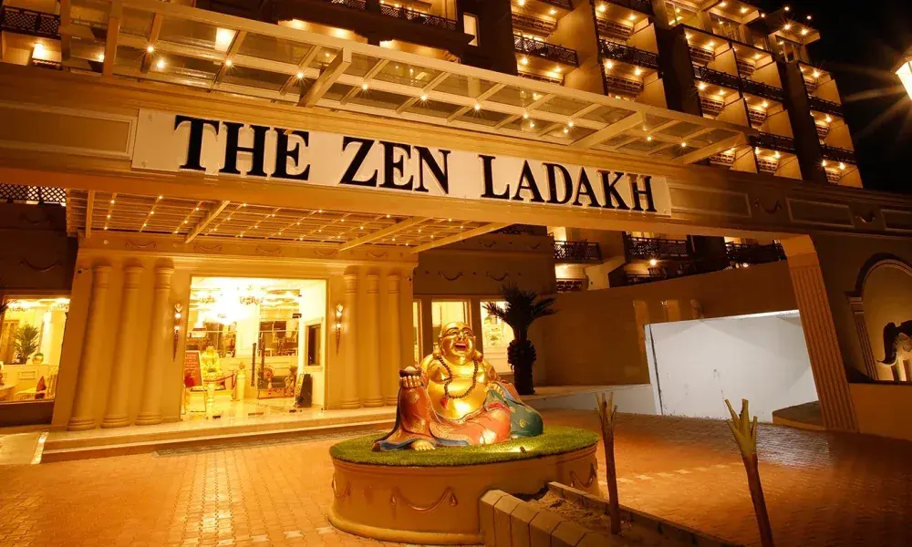 The Zen Ladakh — The entrance porch